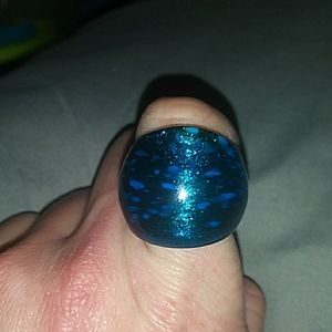 Gawdy glitter ring